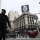 A billboard featuring former San Francisco 49ers quarterback Colin Kaepernick is displayed on the roof of the Nike Store on September 5, 2018, in San Francisco.